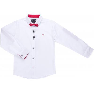 Рубашка Breeze с красной бабочкой (G-233-134B-white-red)