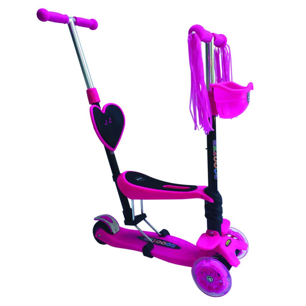 Самокат BabyHit JC-212A Pink (16499)