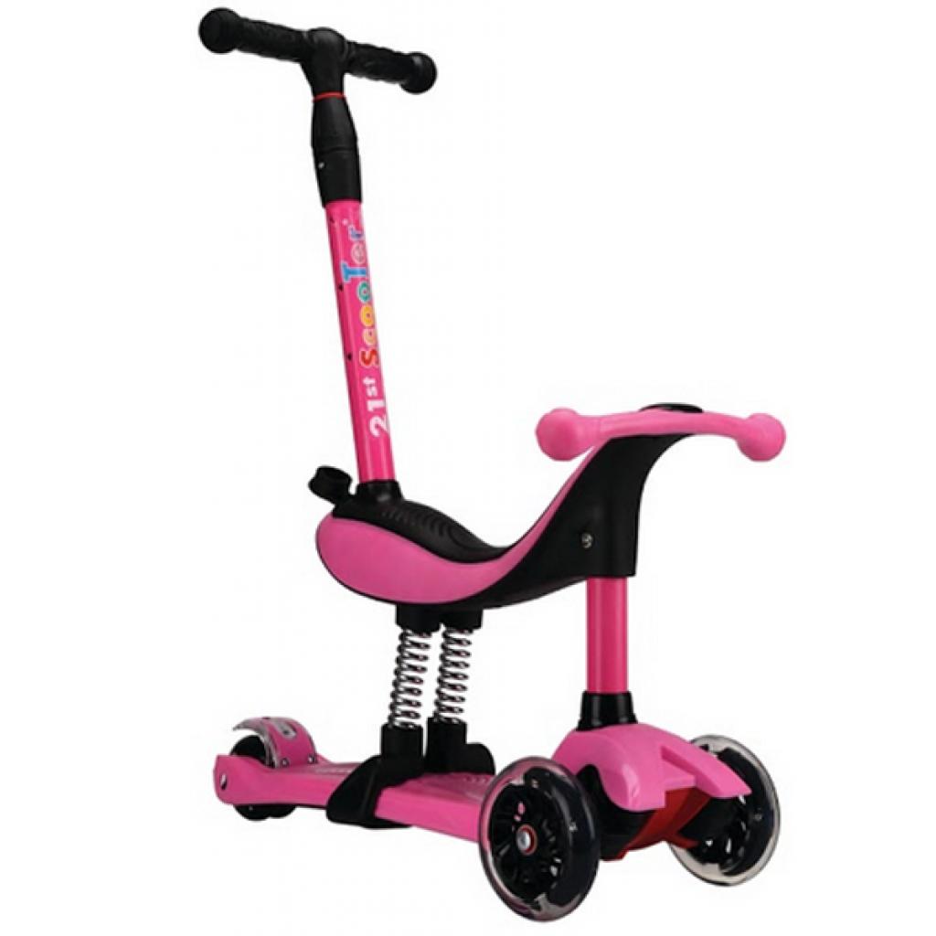 Самокат BabyHit JC-222 Pink (16507)