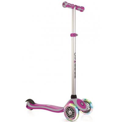 Самокат Globber PRIMO PLUS LIGHTS Лиловый (442-114-2)