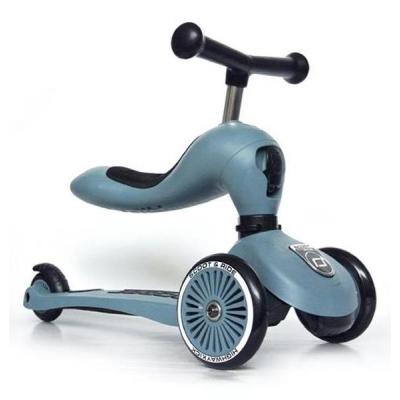 Самокат Scoot&Ride Highwaykick-1 Серо-синий (SR-160629-STEEL)