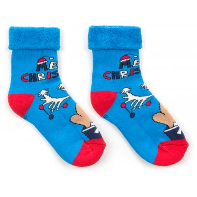Шкарпетки дитячі BNM з лосем (M1C0101-2028-1-lightblue)