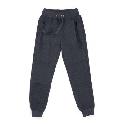 Штаны детские Breeze на манжетах и с молнией (9984-164B-gray)