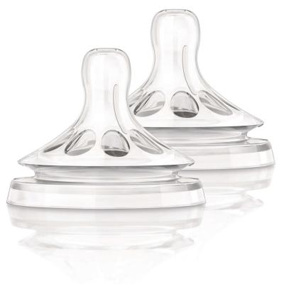 Соска Philips AVENT Силиконовая Natural от 3 мес., 2 шт (SCF653/27)