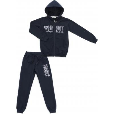 Спортивний костюм дитячий Breeze "HEART" (14631-152G-blue)
