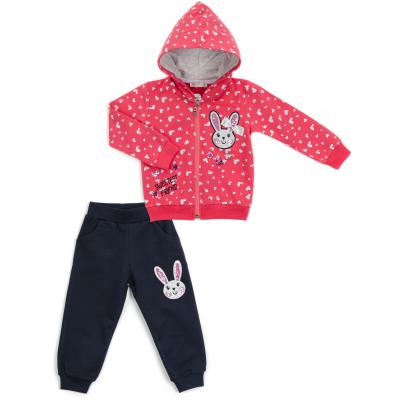 Спортивний костюм дитячий Breeze з сердечками (14427-86G-coral)