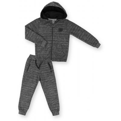 Спортивный костюм Breeze на молнии меланжевый (9482-116B-black)
