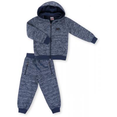 Спортивный костюм Breeze на молнии меланжевый (9486-92B-indigo)