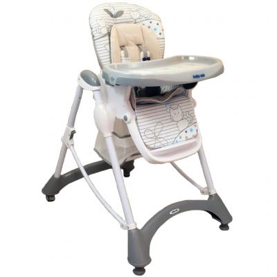 Стульчик для кормления Alexis-Babymix YQ-198 Grey (18697)
