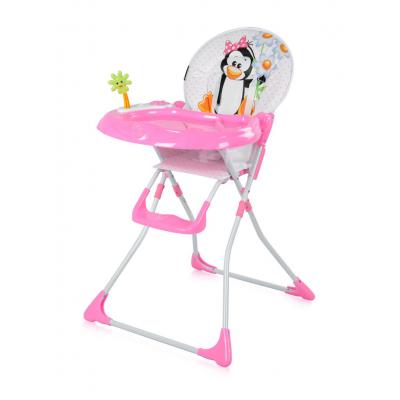 Стульчик для кормления Bertoni/Lorelli Jolly Pink penguin (18743)