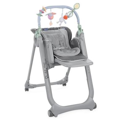 Стульчик для кормления Chicco Polly Magic RELAX серый (79432.99)
