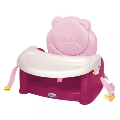 Стульчик для кормления Weina бустер Teddy Bear, розовый (4019.02)