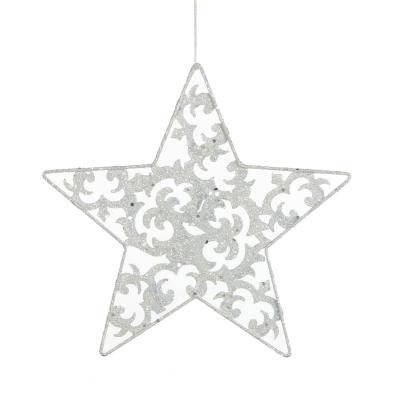 Украшение декоративное Christmas House Звезда белая 20 см (8718861139532)