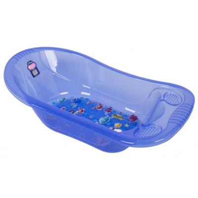 Ванночка Sevi Bebe со сливом Голубая (8692241008017)