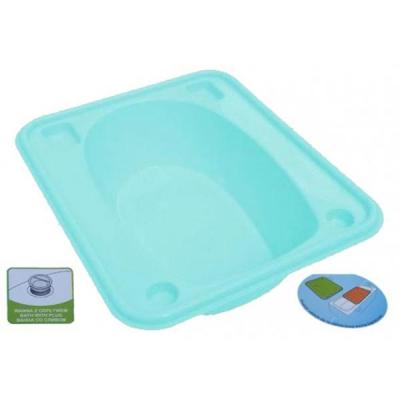 Ванночка Tega прямоугольная со сливом TG-028 Light turquoise (20391)