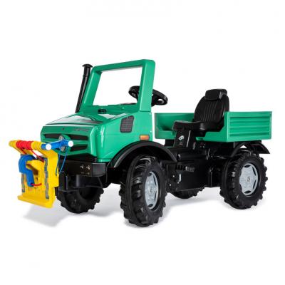 Веломобиль Rolly Toys Пожарная машина rollyUnimog Forst зелено-желтая (038244)