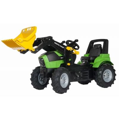 Веломобиль Rolly Toys rollyFarmtrac Deutz Agrotron 7250 TTV черно-зелений (710133)