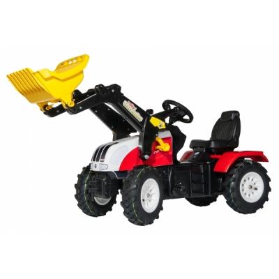 Веломобиль Rolly Toys rollyFarmtrac Steyr 6240 CVT красно-желтый (046331)