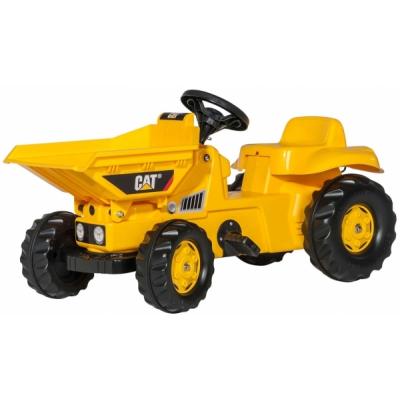 Веломобиль Rolly Toys Самосвал rollyKid Dumper CAT желтый (024179)