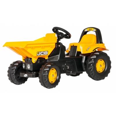 Веломобиль Rolly Toys Самосвал rollyKid Dumper JCB желтый (024247)