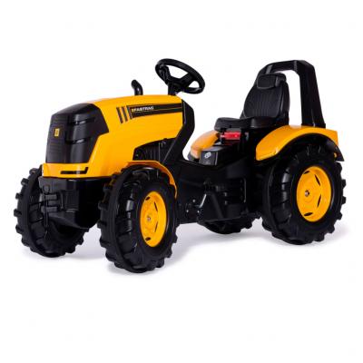 Веломобиль Rolly Toys Трактор rollyX-Trac Premium JCB черно-желтый (640102)