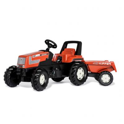 Веломобиль Rolly Toys Трактор с прицепом rollyFarmtrac Fiat Centenario (601318)