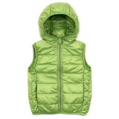 Жилет KURT пуховый с капюшоном (V-HT-580T-92-green)