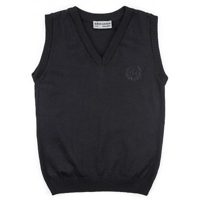 Жилет NA вязаный (12-2064-164B-black)