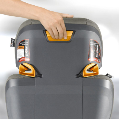 Автокрісло Chicco KidFit группа 2/3 Черно-серое (79014.57.07)