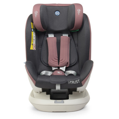 Автокрісло El Camino ME 1081 I-Trust 360 IsoFix 0-36 кг pale pink (ME 1081 pale pink)