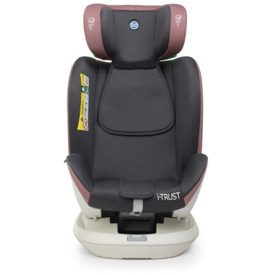 Автокрісло El Camino ME 1081 I-Trust 360 IsoFix 0-36 кг pale pink (ME 1081 pale pink)