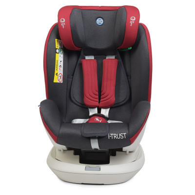 Автокрісло El Camino ME 1081 I-Trust 360 IsoFix 0-36 кг red (ME 1081 red)