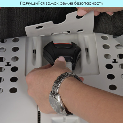 Автокрісло El Camino ME 1081 I-Trust 360 IsoFix 0-36 кг red (ME 1081 red)