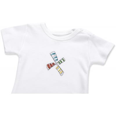 Боди Bibaby 2 шт с мельничкой (56326-50B-white)