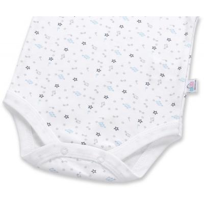 Боди Bibaby 2 шт со слоником и нотками (56328-74-80B-white)