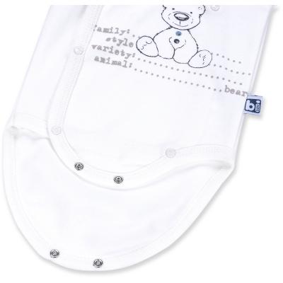 Боди Bibaby с медвежонком (56176-50B-blue)