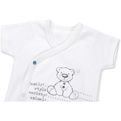 Боди Bibaby с медвежонком (56176-50B-blue)