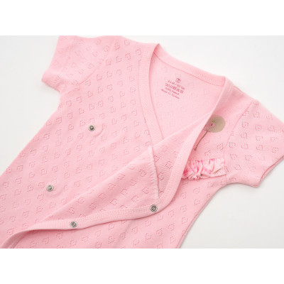 Боді дитяче Bibaby зі штанцями (56458-50G-pink)