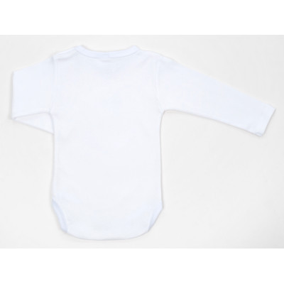 Боді дитяче Breeze з довгим рукавом (1027-74-white)