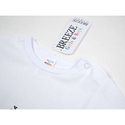 Боді дитяче Breeze з довгим рукавом (1027-80-white)