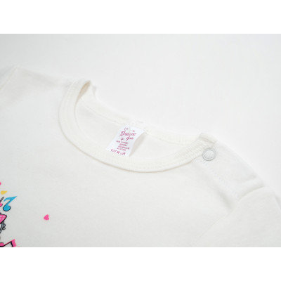 Боді дитяче Breeze з довгим рукавом (1027-92-cream)