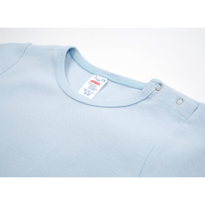 Боді дитяче Breeze з довгим рукавом (1027-98-bluegray)