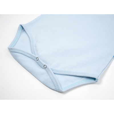 Боді дитяче Breeze з довгим рукавом (1027-98-bluegray)