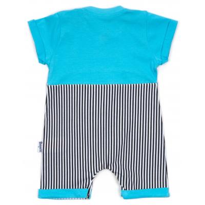 Боди Miniworld с кармашком (14894-80B-blue)
