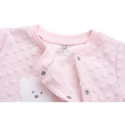 Человечек Bibaby с медвежонком (60063-56G-pink)