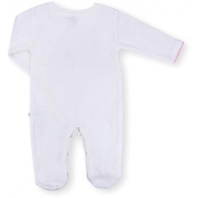 Человечек Bibaby с нежными цветочками (60195-62G-pink)