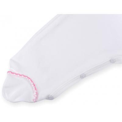 Человечек Bibaby с нежными цветочками (60195-62G-pink)