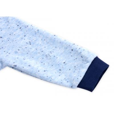 Человечек Bibaby велюровый с карманчиком "London" (60169-68B-blue)