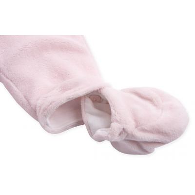 Человечек Luvena Fortuna флисовый теплый с капюшоном для девочек (G859412-18)