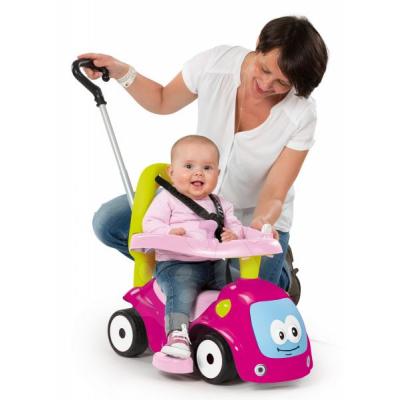 Чудомобиль Smoby 720303 Маестро 4 в 1 с функцией качели Розовая (720303)